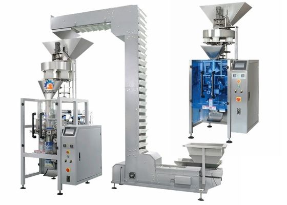 Tam Otomatik 500g Şeker / Fasulye Granül Paketleme Makinesi