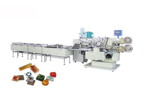 Çikolata Yatay Plastik Torba Şeker Paketleme Makinası